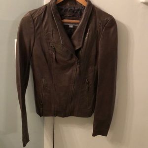 💥 Marc New York by Andrew Marc brown leather moto